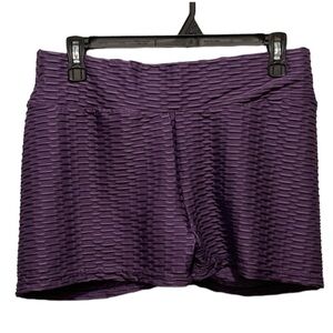 Trendy Plum colored Lifting Workout Shorts Women’s Size XXL fits like Large